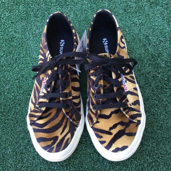 superga 2750 leopard print